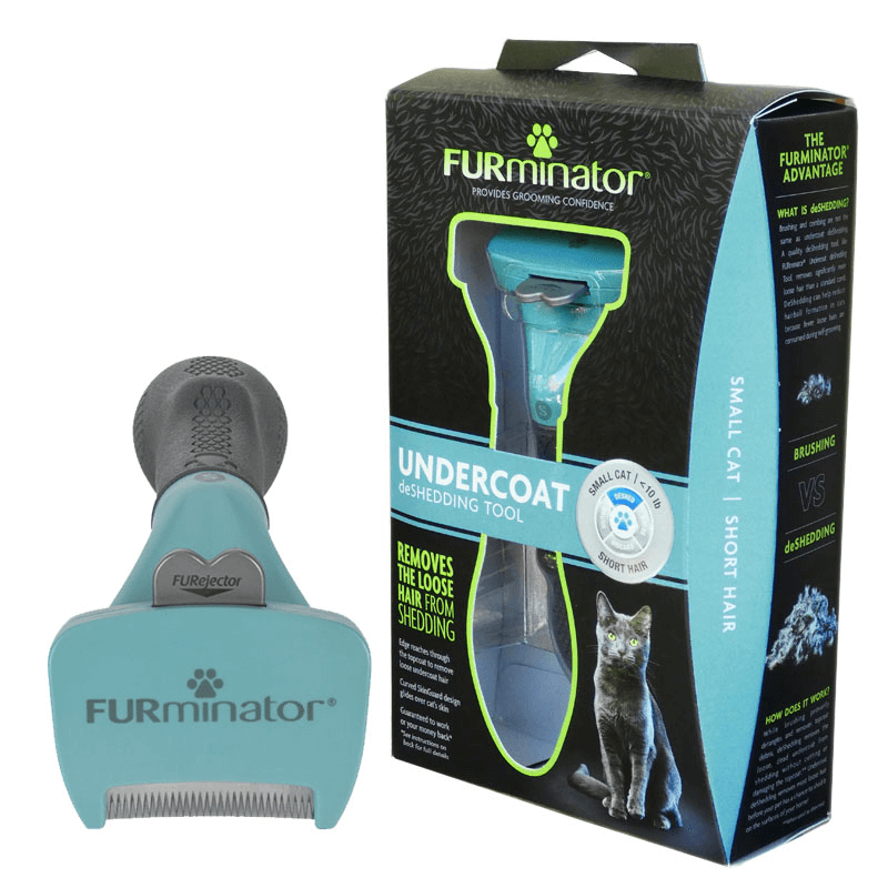 Cepillo Furminator Small Pelo Corto para Gatos - Furminator