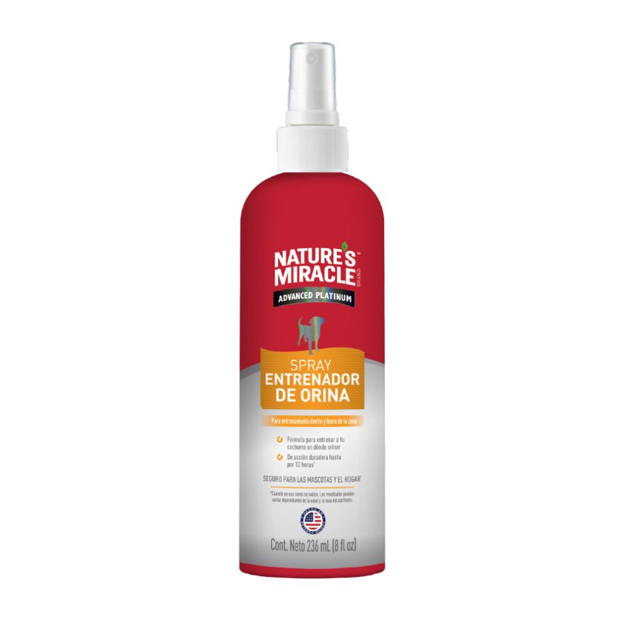 Spray Entrenador/ Housebreaking para Perros Nature's Miracle – 236 ml