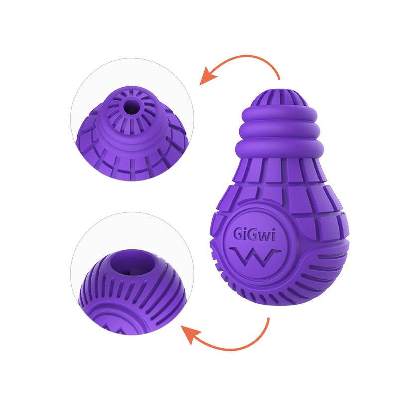 Juguete Gigwi Bulb Rubber Large para Perros