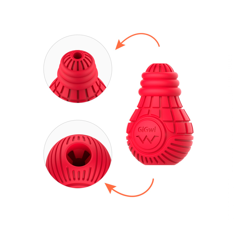 Juguete Bulb Rubber Gigwi Medium para Perros