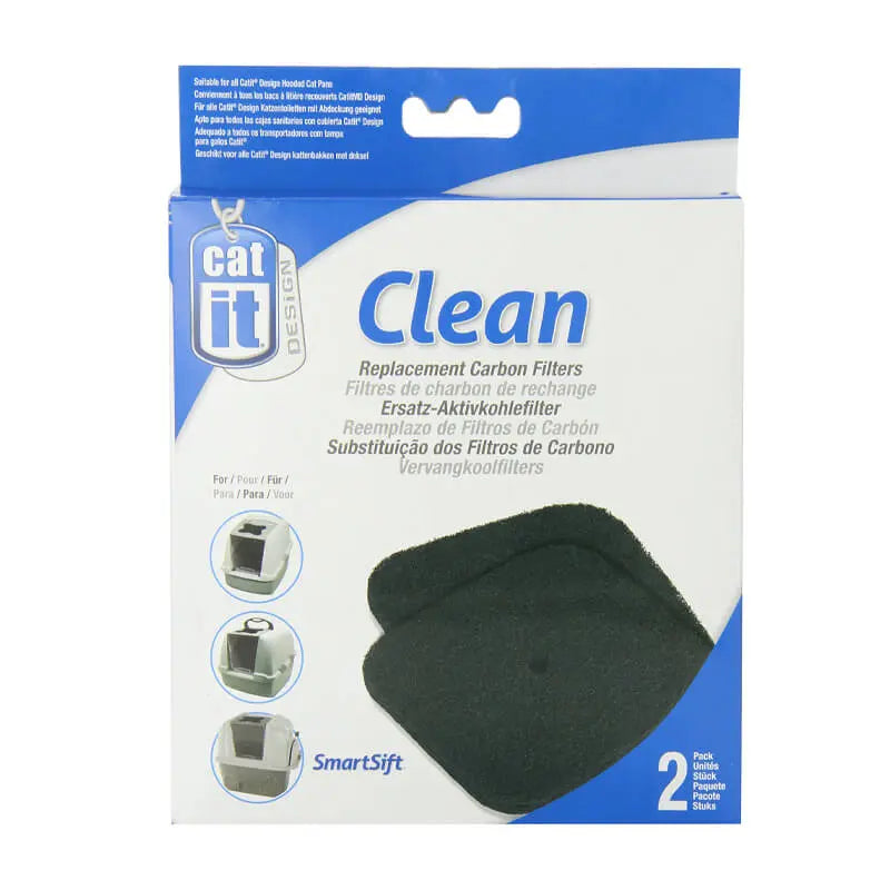 Repuesto Filtro Carbón Baño Sanitario 2 unidades - Catit