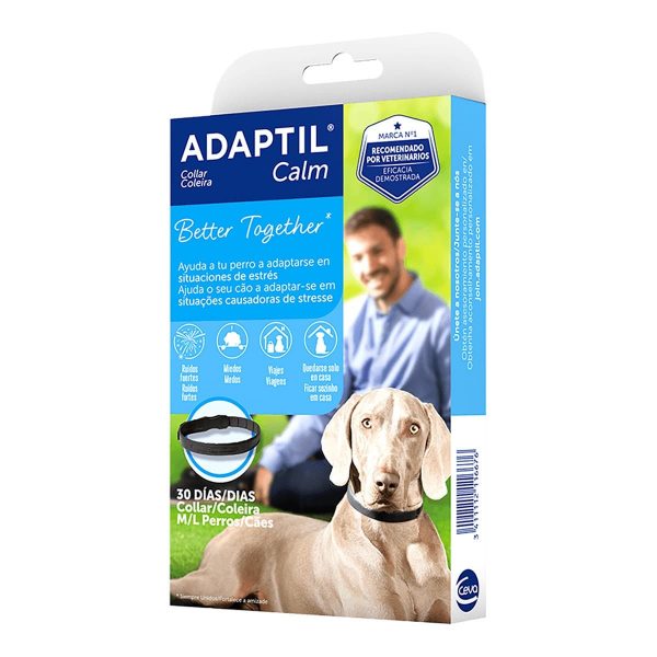 Adaptil Calm Collar Antiestrés para Perros – Talla M/L (grande)