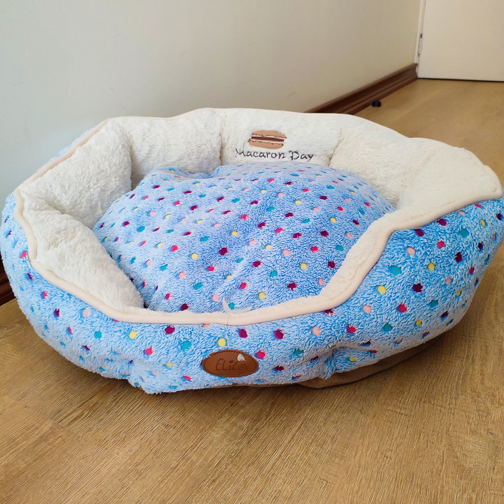 Cama Puntos Celeste Mediana - VFP