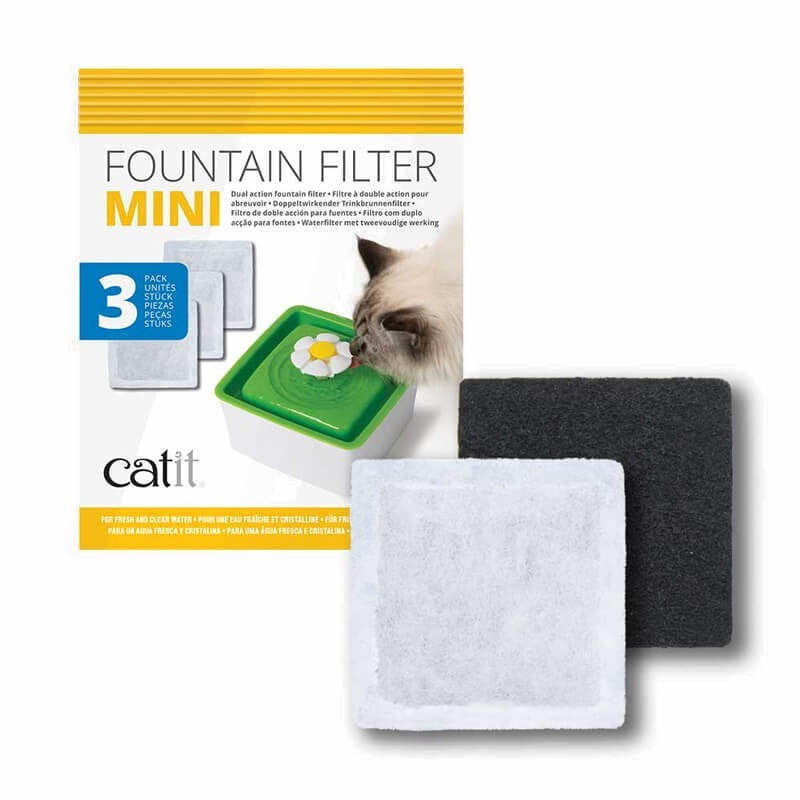 Repuesto Filtro Fuente Mini 3 unidades - Catit