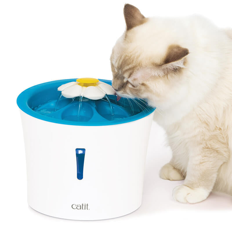 Fuente Bebedera Flor Led 3 L - Catit 2.0 