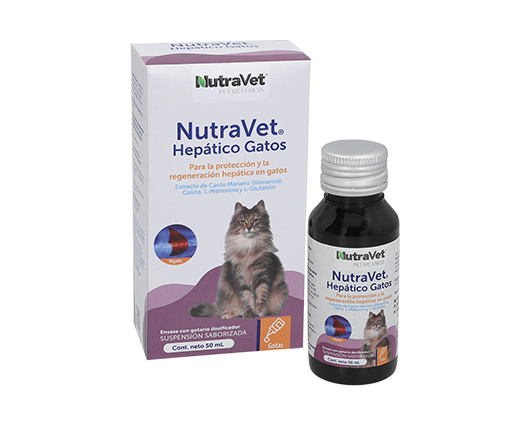 Nutravet Hepatico para Gatos 50 ml - Nutravet