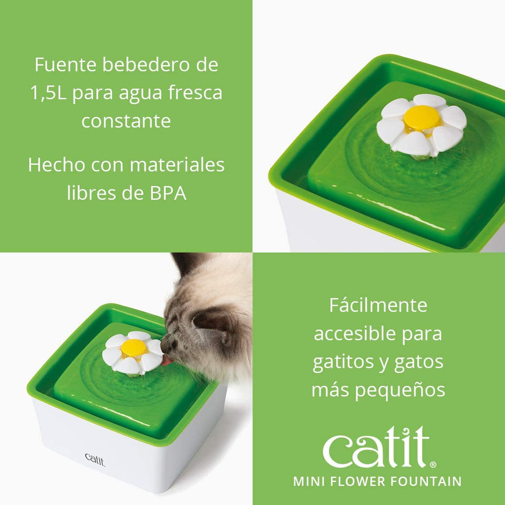 Fuente Bebedera Flor Mini 1.5 L - Catit 2.0 