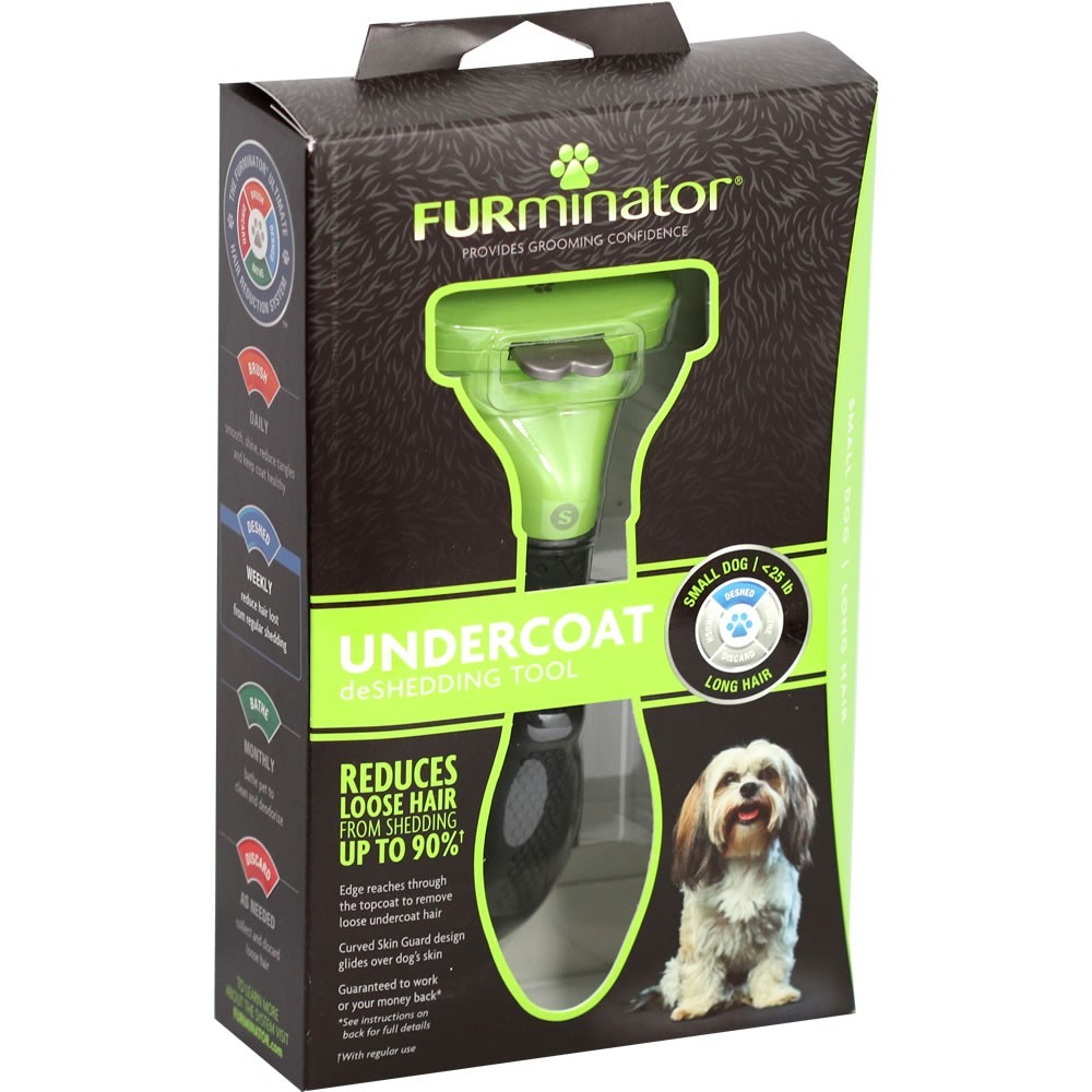 Cepillo Furminator Small Pelo Largo para Perros - Furminator