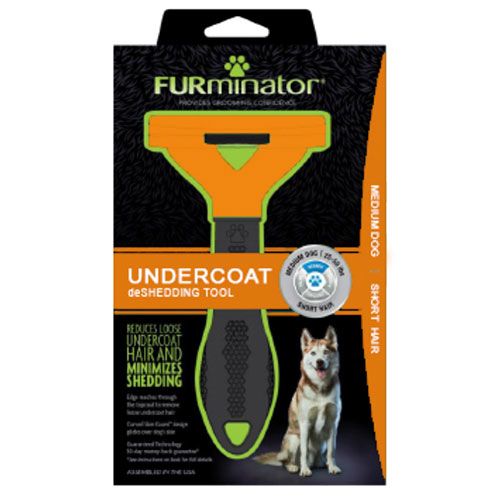 Cepillo Furminator Medium Pelo Corto para Perros - Furminator