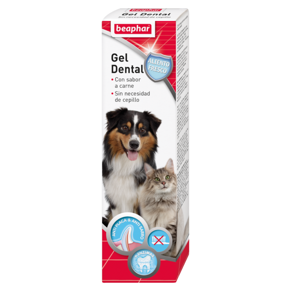 Gel Dental para Perros y Gatos Beaphar 100 g