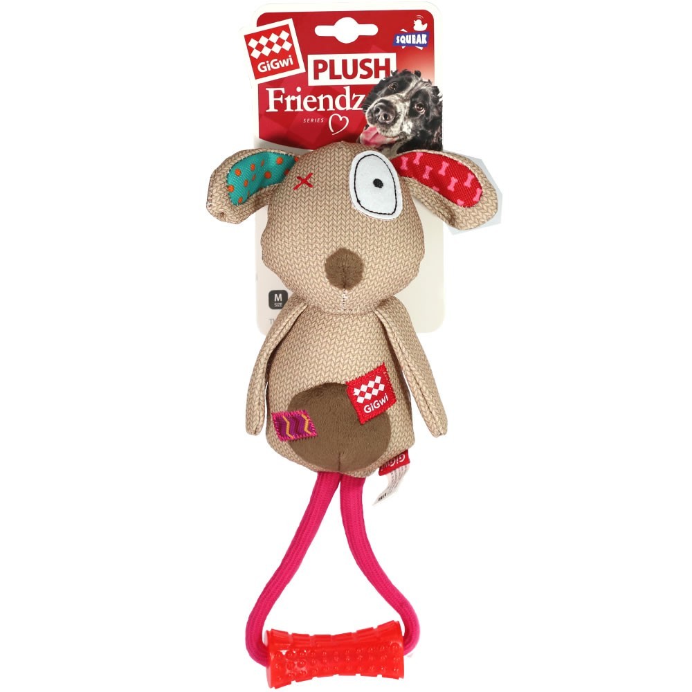 Peluche Perro "Plush Friendz" con Stick – GiGwi