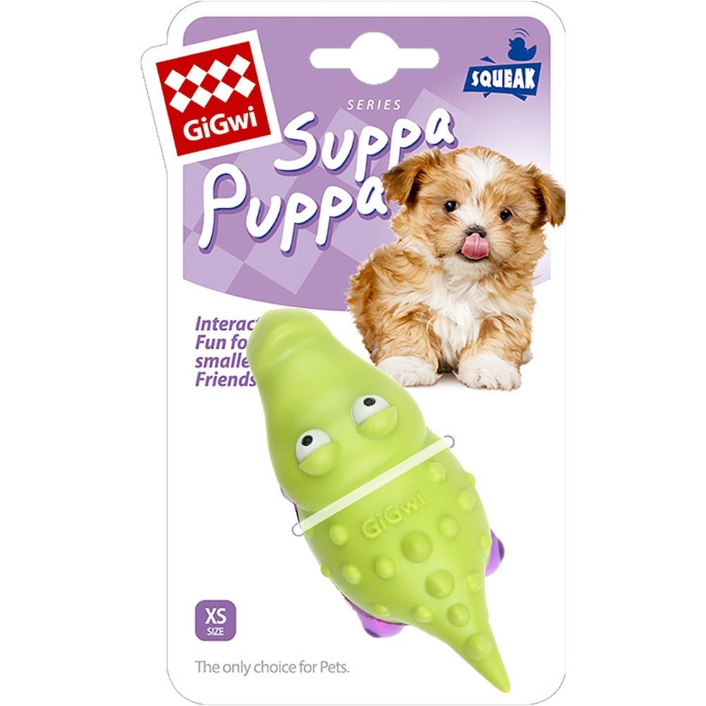 Juguete Suppa Puppa Cocodrilo Gigwi para Cachorros