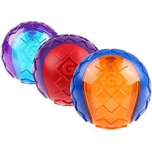 Pack Pelota 'Squeaker' Small 3 unidades - Gigwi