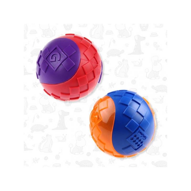Pack Pelota 'Squeaker' Large 2 unidades - Gigwi