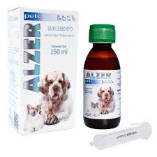 Alzer Pets - Suplemento de Apoyo Sindrome Disfuncion Cognitiva para Perros y Gatos (150 ml)