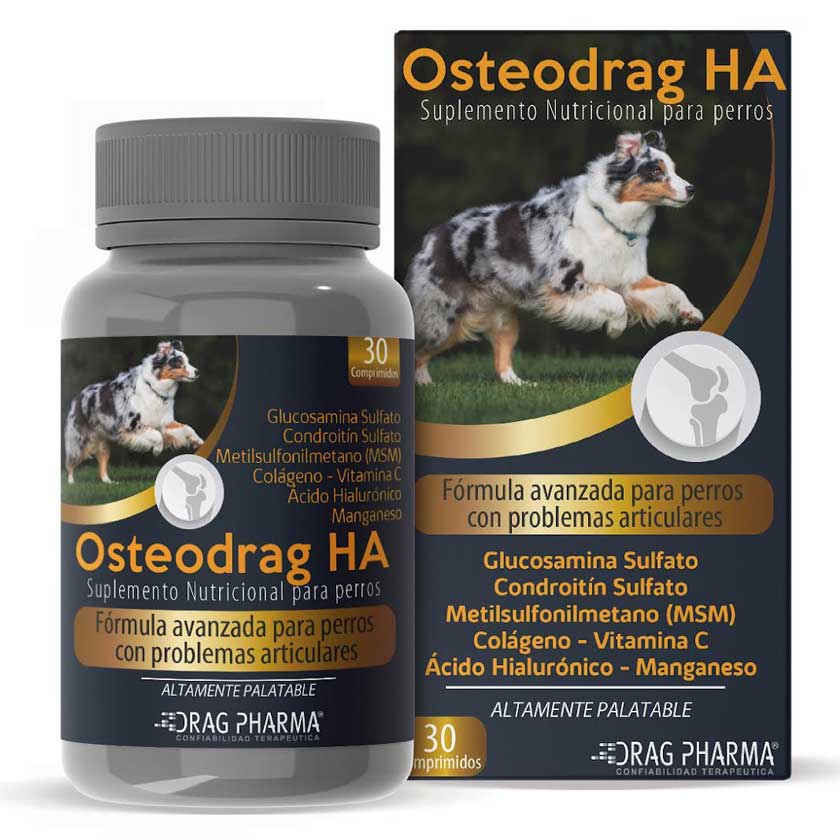 Osteodrag HA – Suplemento Nutricional para Perros con Problemas Articulares