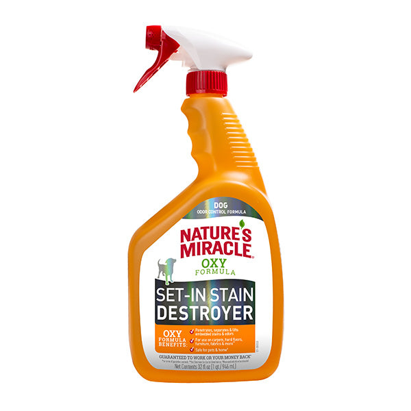 Destructor Manchas Oxy para Perros Nature’s Miracle – 946 ml