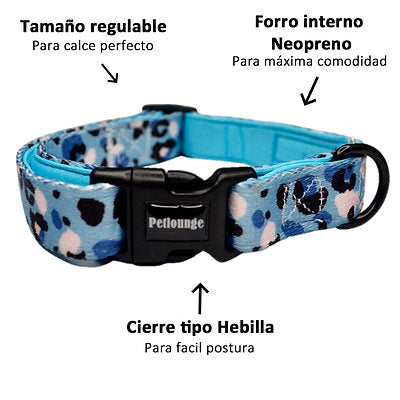 Collar Artic Leopard L/XL para Perros - Petlounge