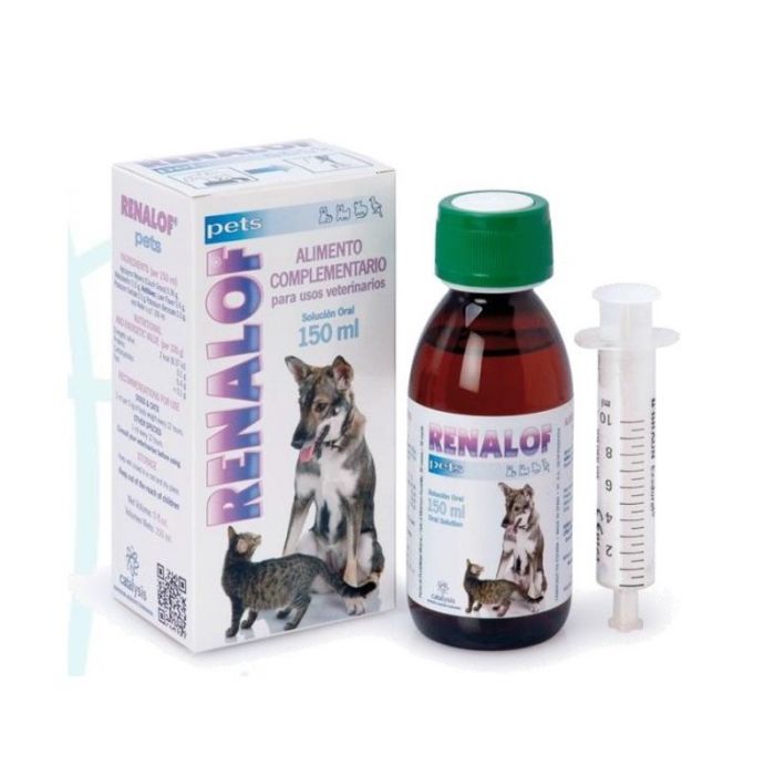 Renalof Pets – Suplemento Nutricional para Perros y Gatos (150 ml)