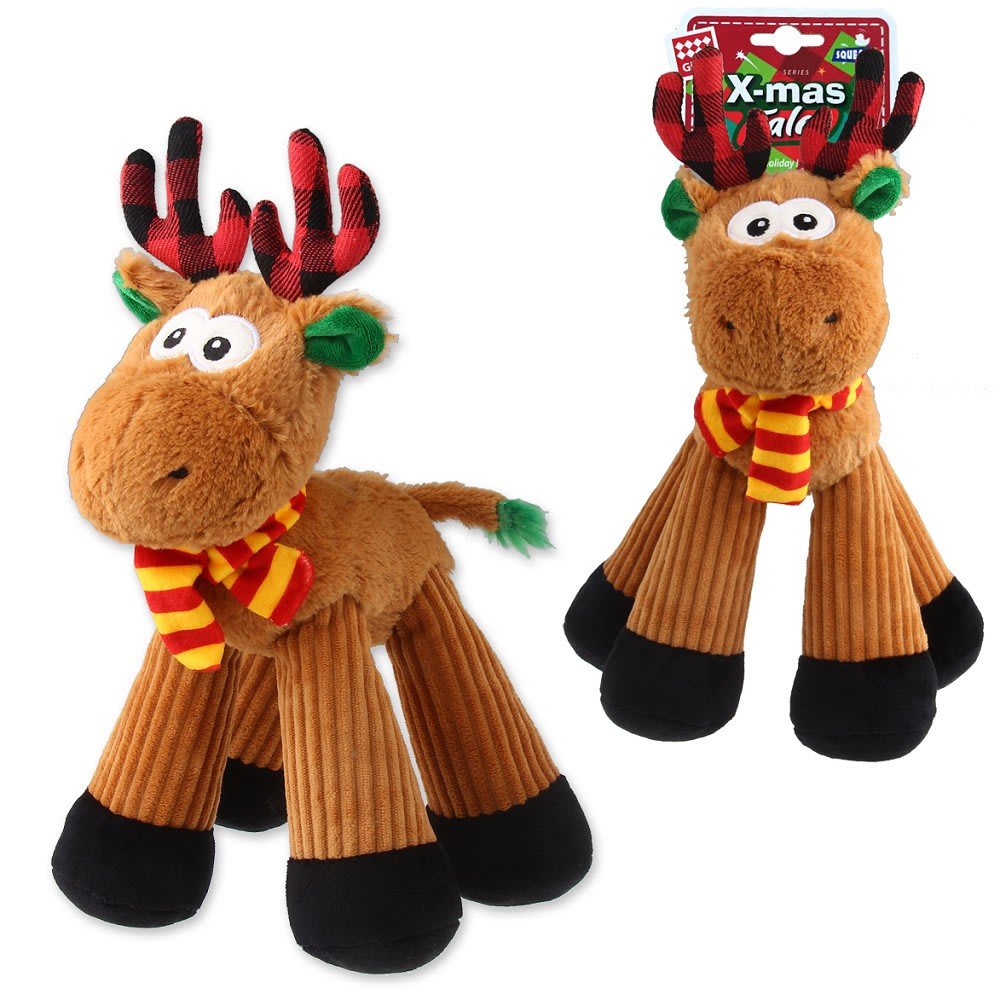 Juguete para Perro Peluche Reno Navidad Gigwi