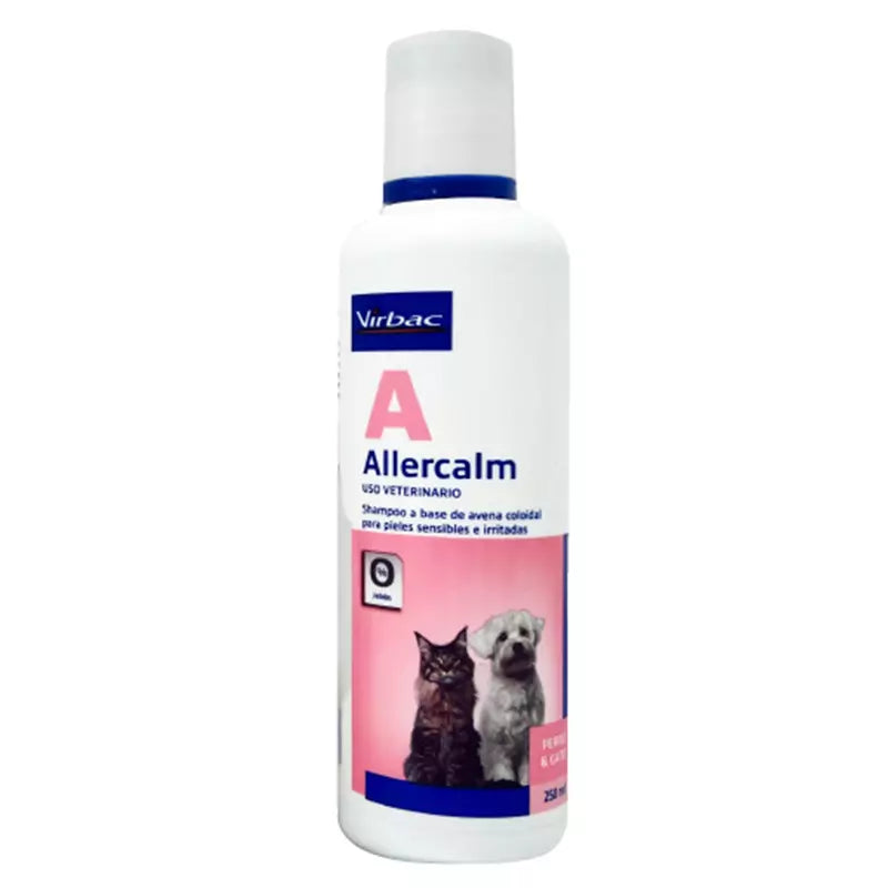 Shampoo Virbac Allercalm para Perros y Gatos – 250 ml