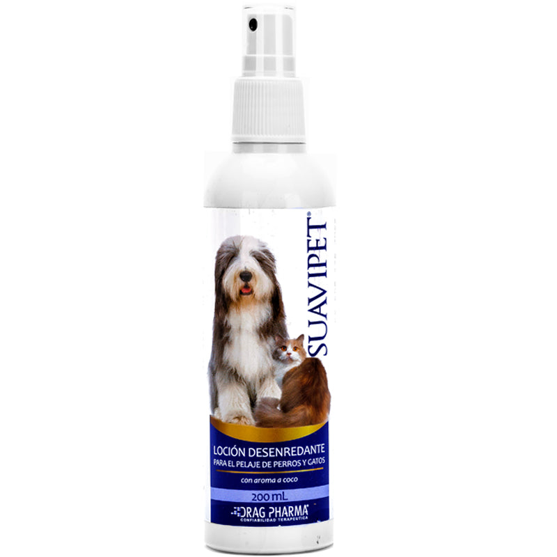 Suavipet – Loción Desenredante para Perros y Gatos (200 ml)