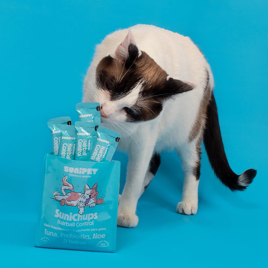 Snack SuniChups Control Bolas de Pelo para Gatos - Sunipet