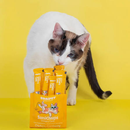 Snack SuniChups Cuidado Urinario para Gatos - Sunipet